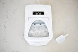 Frigidaire, 26 Lbs. Countertop Ice Maker, Bullet Shaped Ice, White