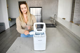 Frigidaire, 26 Lbs. Countertop Ice Maker, Bullet Shaped Ice, White