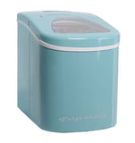 Frigidaire, 26 Lbs. Retro Countertop Ice Maker, Bullet Shaped Ice, Blue