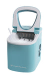 Frigidaire, 26 Lbs. Retro Countertop Ice Maker, Bullet Shaped Ice, Blue