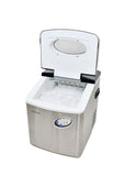 Frigidaire, 48 Lbs. Countertop Ice Maker, Bullet Shaped Ice, Stainless Steel