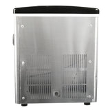 Frigidaire, 48 Lbs. Countertop Ice Maker, Bullet Shaped Ice, Stainless Steel