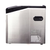 Frigidaire, 48 Lbs. Countertop Ice Maker, Bullet Shaped Ice, Stainless Steel