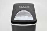Frigidaire, 26 Lbs. Countertop Ice Maker, Bullet Shaped Ice, Black Stainless Steel