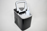 Frigidaire, 26 Lbs. Countertop Ice Maker, Bullet Shaped Ice, Black Stainless Steel