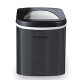 Frigidaire, 26 Lbs. Countertop Ice Maker, Bullet Shaped Ice, Black Stainless Steel
