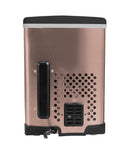 Frigidaire, 26 Lbs. Countertop Ice Maker, Bullet Shaped Ice, Copper Stainless Steel