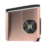 Frigidaire, 26 Lbs. Countertop Ice Maker, Bullet Shaped Ice, Copper Stainless Steel