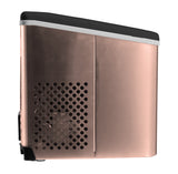 Frigidaire, 26 Lbs. Countertop Ice Maker, Bullet Shaped Ice, Copper Stainless Steel