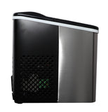 Frigidaire, 26 Lbs. Countertop Ice Maker, Bullet Shaped Ice, Stainless Steel
