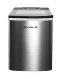 Frigidaire, 26 Lbs. Countertop Ice Maker, Bullet Shaped Ice, Stainless Steel