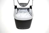 Frigidaire, 26 Lbs. Countertop Ice Maker, Bullet Shaped Ice, Black