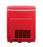 Frigidaire, 26 Lbs. Countertop Ice Maker, Bullet Shaped Ice, RED