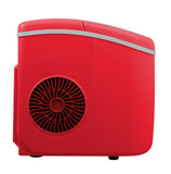 Frigidaire, 26 Lbs. Countertop Ice Maker, Bullet Shaped Ice, RED