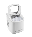 Frigidaire, 26 Lbs. Countertop Ice Maker, Bullet Shaped Ice, White