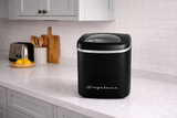Frigidaire, 26 Lbs. Countertop Ice Maker, Bullet Shaped Ice, Black