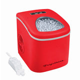Frigidaire, 26 Lbs. Countertop Ice Maker, Bullet Shaped Ice, RED