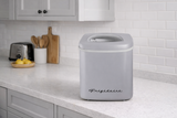 Frigidaire, 26 Lbs. Countertop Ice Maker, Bullet Shaped Ice, Silver