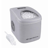 Frigidaire, 26 Lbs. Countertop Ice Maker, Bullet Shaped Ice, Silver