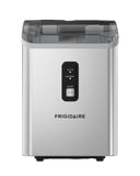 Frigidaire, 33 Lbs. Countertop Ice Maker, Nugget Shaped Ice, Self-Cleaning, Stainless Steel