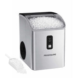 Frigidaire, 33 Lbs. Countertop Ice Maker, Nugget Shaped Ice, Self-Cleaning, Stainless Steel