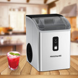 Frigidaire, 33 Lbs. Countertop Ice Maker, Nugget Shaped Ice, Self-Cleaning, Stainless Steel