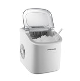 Frigidaire, 26 Lbs. Countertop Ice Maker, Bullet Shaped Ice, White