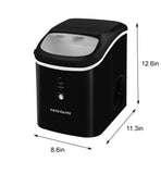 Frigidaire, 33 lbs. Ice Maker, Nugget Shaped Ice, Black