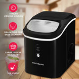 Frigidaire, 33 lbs. Ice Maker, Nugget Shaped Ice, Black