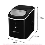 Frigidaire, 33 lbs. Ice Maker, Nugget Shaped Ice, Black