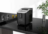 Frigidaire, 26 Lbs. Countertop Ice Maker, Bullet Shaped Ice, Black