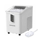 Frigidaire, 26 Lbs. Countertop Ice Maker, Bullet Shaped Ice, White