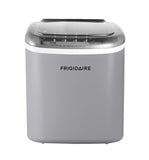 Frigidaire, 26 Lbs. Countertop Ice Maker, Bullet Shaped Ice, Silver
