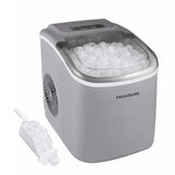 Frigidaire, 26 Lbs. Countertop Ice Maker, Bullet Shaped Ice, Silver