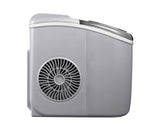 Frigidaire, 26 Lbs. Countertop Ice Maker, Bullet Shaped Ice, Silver