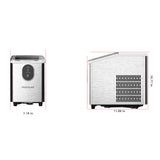 Frigidaire, 26 Lbs. Countertop Ice Maker, Bullet Shaped Ice, Stainless Steel