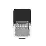 Frigidaire, 26 Lbs. Countertop Ice Maker, Bullet Shaped Ice, Black Stainless Steel