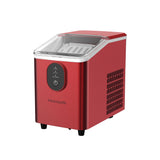 Frigidaire, 26 Lbs. Countertop Ice Maker, Bullet Shaped Ice, Red Stainless Steel