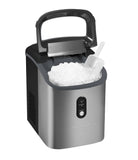 Frigidaire, 33 Lbs. Countertop Ice Maker, Nugget Shaped Ice,  Black Stainless Steel