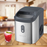 Frigidaire, 33 Lbs. Countertop Ice Maker, Nugget Shaped Ice,  Grey Stainless Steel
