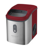 Frigidaire, 33 Lbs. Countertop Ice Maker, Nugget Shaped Ice,  Red Stainless Steel
