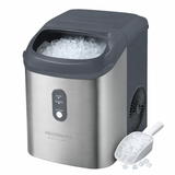 Frigidaire, 33 Lbs. Countertop Ice Maker, Nugget Shaped Ice,  Grey Stainless Steel