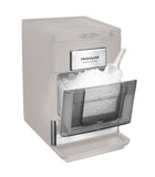 Frigidaire Gallery, 33 Lbs. Countertop Ice Maker, Stainless Steel Accents, Nugget Shaped Ice, Grey