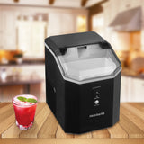 Frigidaire, 33 lbs. Ice Maker, Nugget Shaped Ice, Black