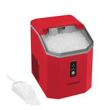 Frigidaire, 33 lbs. Ice Maker, Nugget Shaped Ice, Red