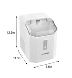 Frigidaire, 33 lbs. Ice Maker, Nugget Shaped Ice, White