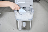 Frigidaire, 33 Lbs. Countertop Ice Maker, Nugget Shaped Ice, Stainless Steel