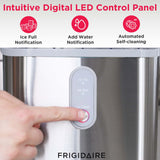 Frigidaire, 33 Lbs. Countertop Ice Maker, Nugget Shaped Ice, Stainless Steel