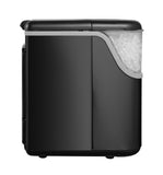 Frigidaire, 33 Lbs. Countertop Ice Maker, Nugget Shaped Ice, Black Stainless Steel