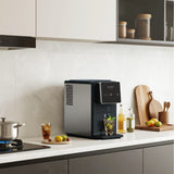 Frigidaire Gallery, 33 Lbs. Countertop Touchscreen Ice Maker, Nugget Shaped Ice, Integrated Ice Dispenser, Black